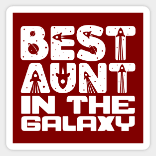 Best Aunt In The Galaxy Sticker